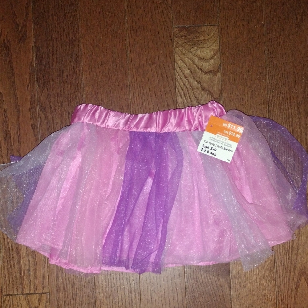 NWT Pink and Purple Kids Tutu Costume